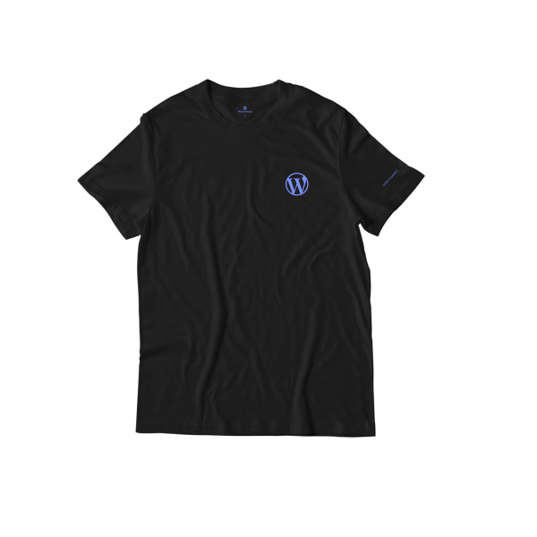 WordPress Blue Logo T-Shirt