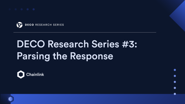 DECO Research Series #3: Parsing the Response