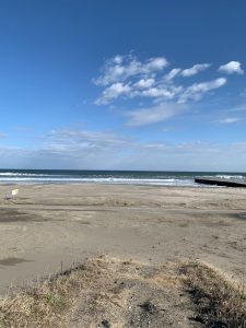 千葉県長生郡白子町　古所海水浴場　/　Furudokoro Beach, Shirako Town, Chosei-gun, Chiba Prefecture