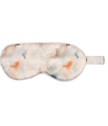 b, Halfmoon Silk Sleep Mask Ink Wash