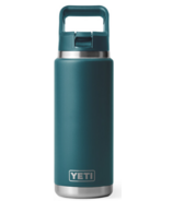 YETI Rambler Straw Bottle Agave Teal