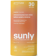 ATTITUDE Sunly Stick Mineral Tropical SPF30