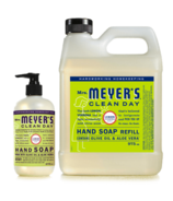 Mrs. Meyer's Clean Day Hand Soap & Refill Lemon Verbena Bundle