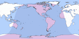 Map of the 20270817 Penumbral Lunar Eclipse