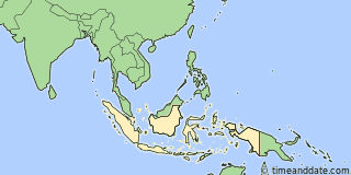 Location of Manado