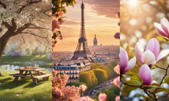 Featured Best Spring Prompts with Pixlr AI Generator Image