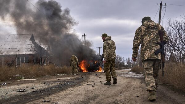 Украинские военнослужащие