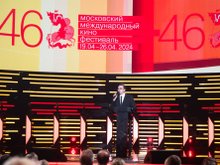 Сергей Безруков на открытии 46-го Московского международного кинофестиваля