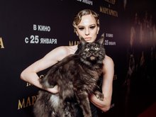 Изабель Эйдлен на премьере «Мастера и Маргариты»