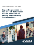 Expanding Access to and Use of Behavioral Health Services for People Experiencing Homelessness