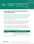 Opportunities for Collaborating with Medical Professionals to Prevent Opioid Misuse