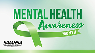 Mental Health Awareness Month graphic