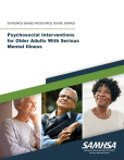 Psychosocial Intervention for Older Adults With Serious Mental Illness