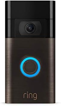 Ring Video Doorbell – 1080p HD video, improved motion detection, easy installation – Venetian Bronze