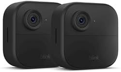 Blink Outdoor 4 (4th Gen) – Wire-free smart security camera, two-year battery life, two-way audio, HD live vie