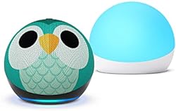 Echo Dot (5th Gen) Kids Owl with Echo Glow