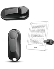 DATAFY Remote Control Page Turner for Kindle Paperwhite Oasis Kobo eReaders, Camera Video Recording Remote Triggers, Page Turner Clicker for ipad Tablets Reading Novels with Wrist Strap Storage Bag