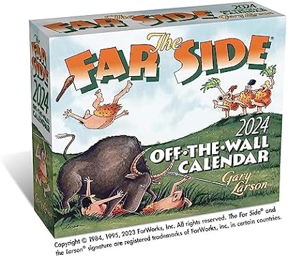 Deal on The Far Side® 2024 Off-the-Wall Day-to-Day Calendar