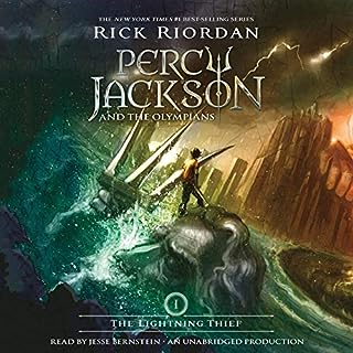 The Lightning Thief Audiobook By Rick Riordan cover art