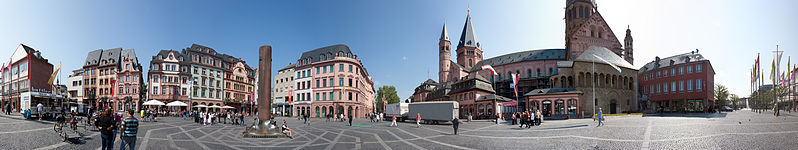 Market square and cathedral