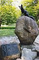 Monument of Bystrouška, Janácek's Opera "The Cunning Little Vixen" (de:Das schlaue Füchslein) at Hukvaldy , Janácek's hometown