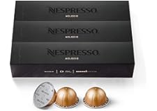 Nespresso Capsules Vertuo, Melozio, Medium Roast Coffee, 30-Count Coffee Pods