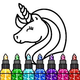 Icon image Unicorn Coloring Book & Games