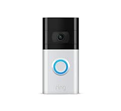 Certified Refurbished Ring Video Doorbell 3 – enhanced wifi, improved motion detection, easy installation