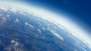 A view of the Earth from 9000 meters (30,000 feet)