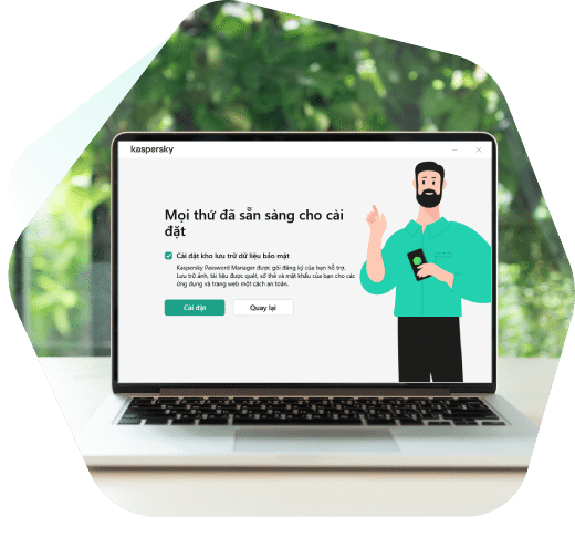 Kaspersky dễ cài đặt