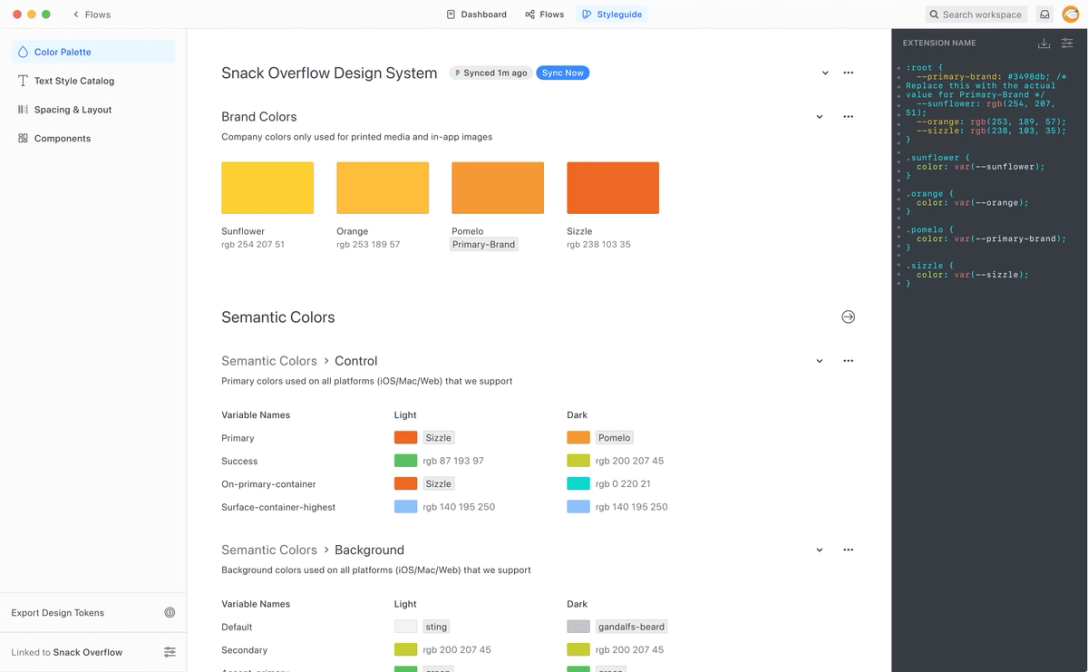 Design System - Screen #1