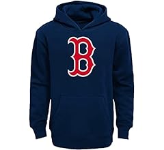 MLB Kids Youth 8-20 Team Color Alternate Primary Logo Fleece Pullover Sweater Sweatshirt Hoodie