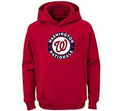 MLB Kids 4-7 Team Color Polyester Performance Primary Logo Pullover Sweatshirt Hoodie