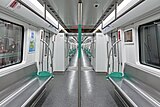 Train interior of Wuhan Metro Line 19