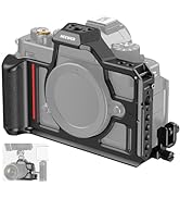 NEEWER Zf Half Cage for Nikon Z f Camera, Formfitting Retro Video Rig with Handgrip, HDMI Cable C...