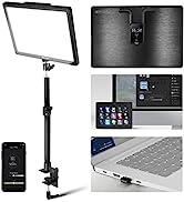 NEEWER GL1 PRO 15.5" Key Light Streaming Light, Video Light with 2.4G PC/Mac iOS/Android APP Cont...