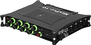 Sound Devices MixPre-10 II Portable 32-Bit Float Multichannel Audio Recorder/Mixer, and USB Audio Interface