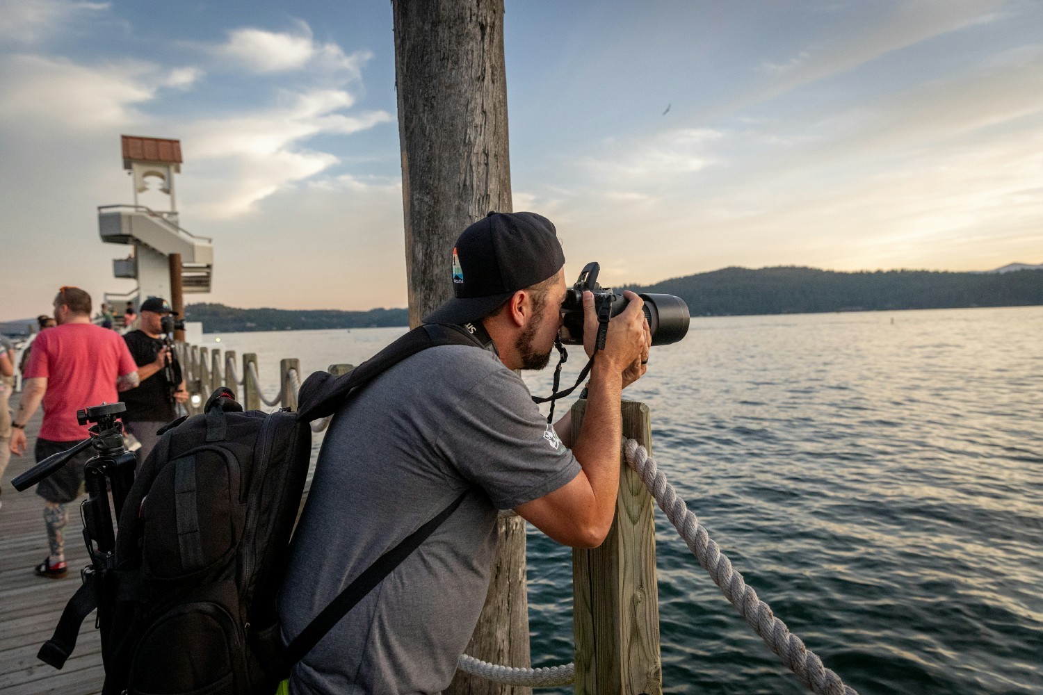 Out photographing on one of our company photo walks. 