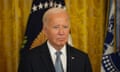 President Biden Holds Campaign Rally In Philadelphia<br>PHILADELPHIA, PENNSYLVANIA - MAY 29: U.S. President Joe Biden stands on stage as U.S. Vice President Kamala Harris introduces him during a campaign rally at Girard College on May 29, 2024 in Philadelphia, Pennsylvania. Biden and Harris are using today's rally to launch a nationwide campaign to court black voters, a group that has traditionally come out in favor of Biden, but their support is projected lower than it was in 2020. (Photo by Andrew Harnik/Getty Images)