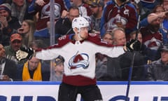 Valeri Nichushkin leads the Colorado Avalanche with nine playoff goals this season.