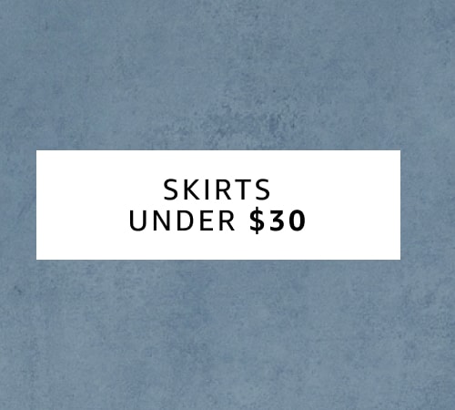 Skirts Under $30