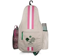 Pickleball bag, Women's pickleball bag, fits a full pickleball set, best pickleball accessories, holds pickleball paddles s…