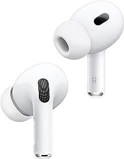 Apple AirPods Pro (2nd Generation) Wireless Ear Buds with USB-C Charging, Up to 2X More Active Noise Cancelling Bluetooth ...