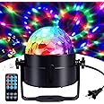 Disco Ball Disco Lights-COIDEA Party Sound Activated Storbe Light With Remote Control DJ Lighting,Led 3W RGB Light Bal, Dance