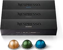 Nespresso Capsules VertuoLine, Variety Pack, Medium and Dark Roast Coffee, 30 Count Coffee Pods, Brews 7.8 oz