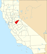 Location in the state of California