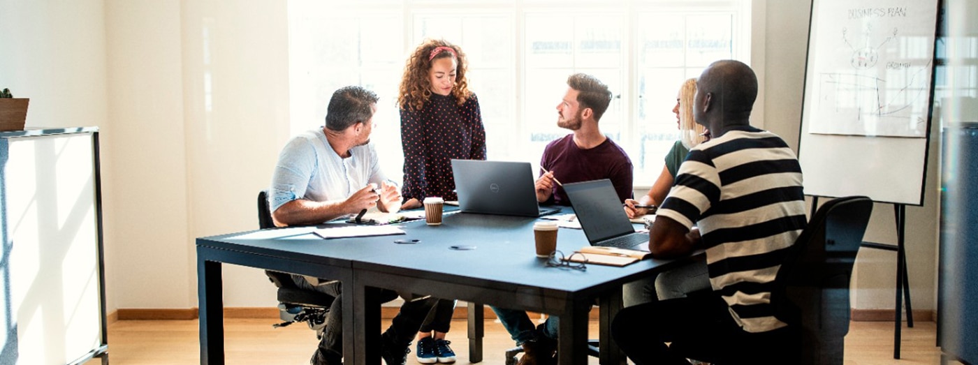 Young Business People Meeting in a Conference Room