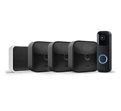 Blink Outdoor with two-year battery life | 3-Camera System + Blink Video Doorbell | HD Smart Security camera, motion detect…