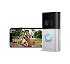 Ring Video Doorbell 3 by Amazon | Wireless Video Doorbell Security Camera with HD video, improved motion detection, battery…