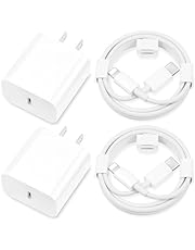 i.Phone Charger Fast Charging,[MFi Certified] 2Pack 20W Type C Fast Charger Block with 6FT USB C Charger Cable Compatible for i.Phone 14/13/12/11 Pro Max/11/Xs Max/XR/X,i.Pad,AirPods Pro